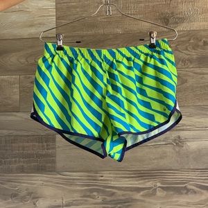Nike neon water shorts
